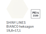 Shiny_Lines_Bianco_heksagon_19,8x17,1